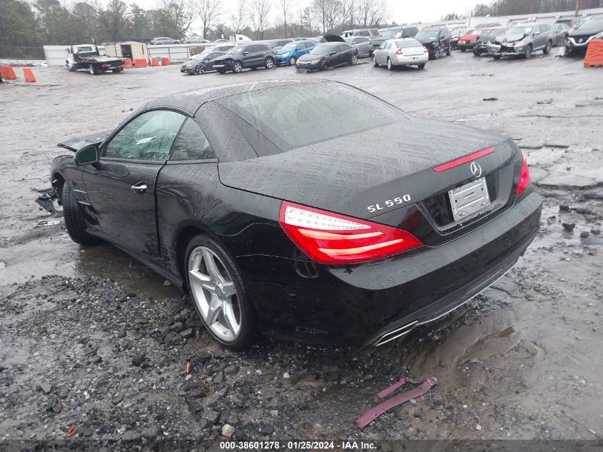 2013 MERCEDES-BENZ SL 550 - WDDJK7DA6DF017033