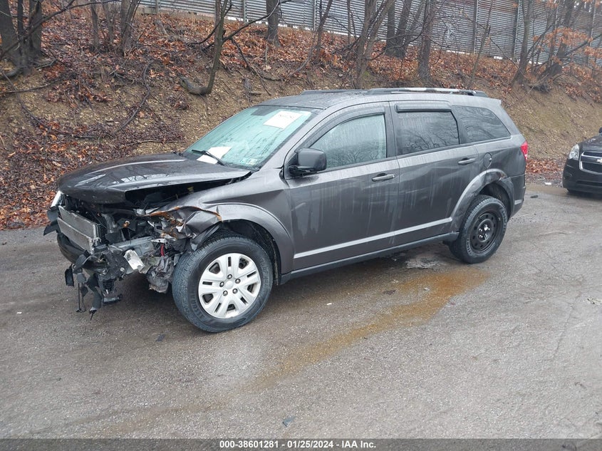 VIN 3C4PDCAB8HT598664 2017 DODGE JOURNEY SE
