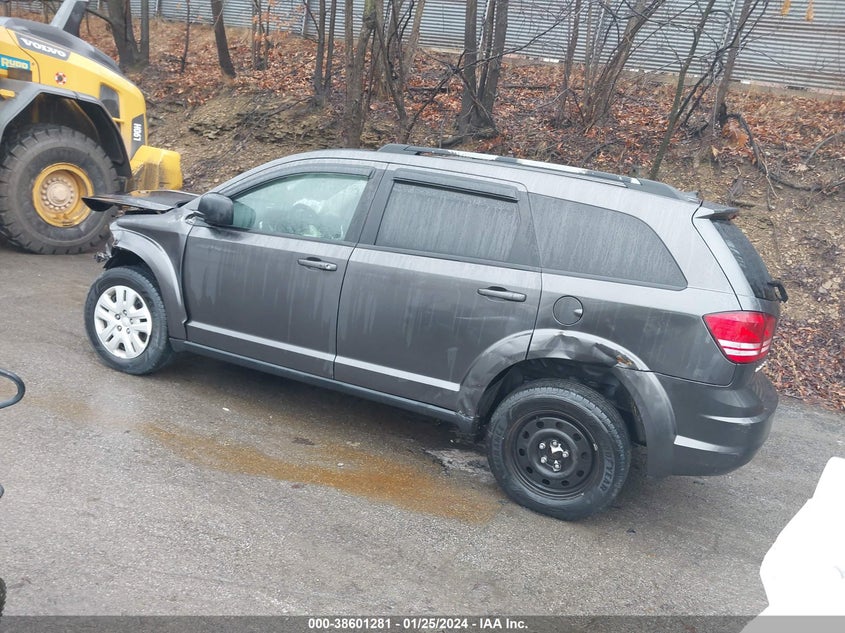 VIN 3C4PDCAB8HT598664 2017 DODGE JOURNEY SE
