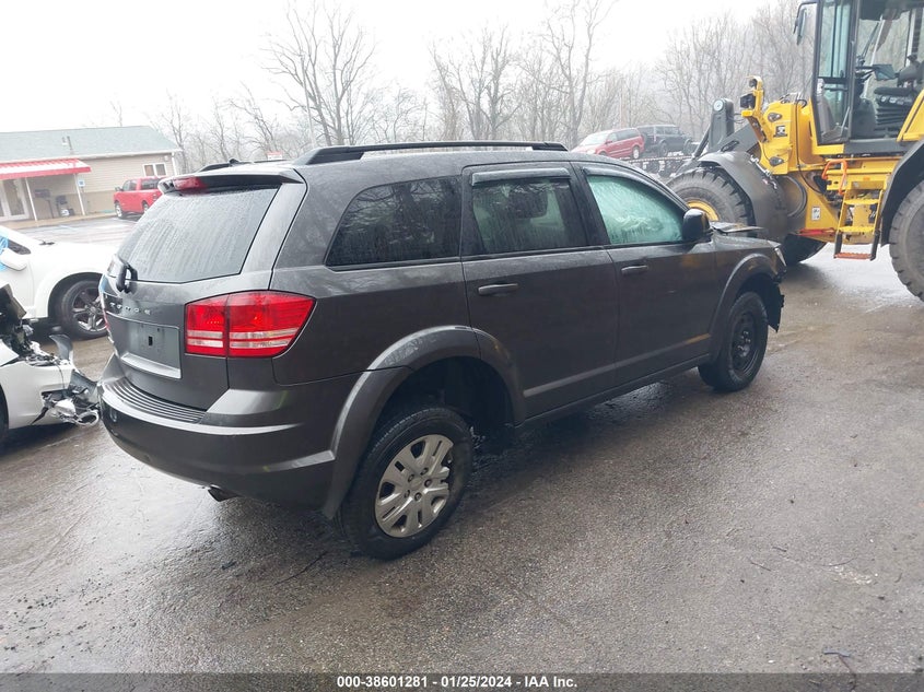 VIN 3C4PDCAB8HT598664 2017 DODGE JOURNEY SE