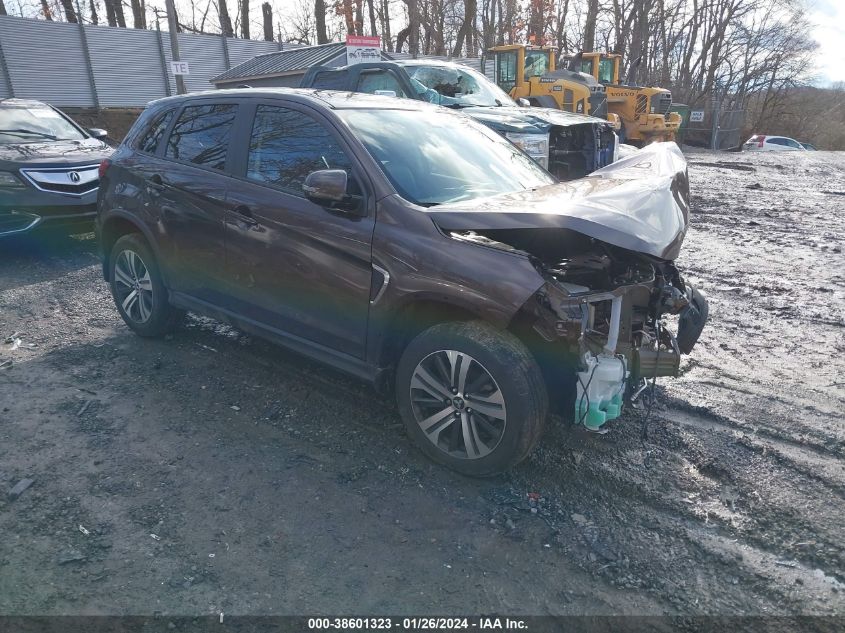 JA4ARUAU3NU021681 MITSUBISHI OUTLANDER SPORT ES/LE/BE/SE/SE SPECIAL ED 2022