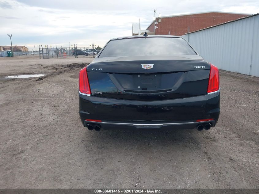2016 CADILLAC CT6 TWIN TURBO LUXURY - 1G6KE5R66GU151297