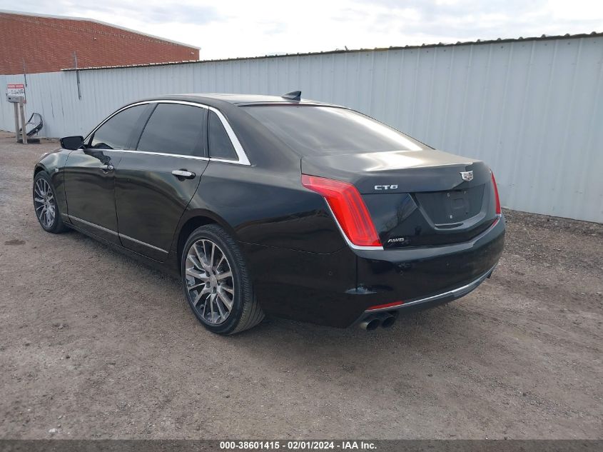 2016 CADILLAC CT6 TWIN TURBO LUXURY - 1G6KE5R66GU151297