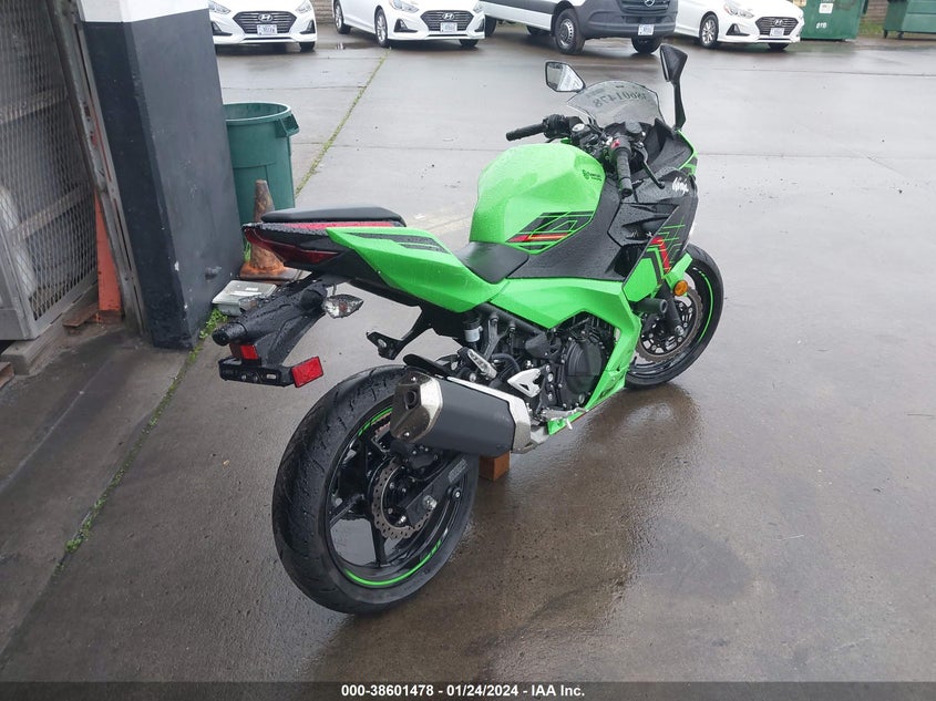 VIN JKAEXKG17PDAR9539 2023 KAWASAKI EX400