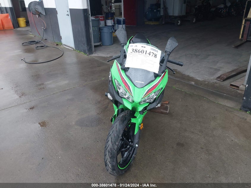 VIN JKAEXKG17PDAR9539 2023 KAWASAKI EX400