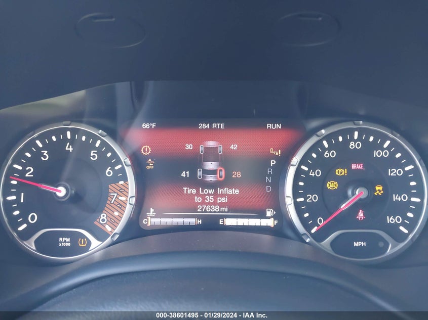 VIN ZACNJCB11MPN02300 2021 JEEP RENEGADE LATITUDE FWD