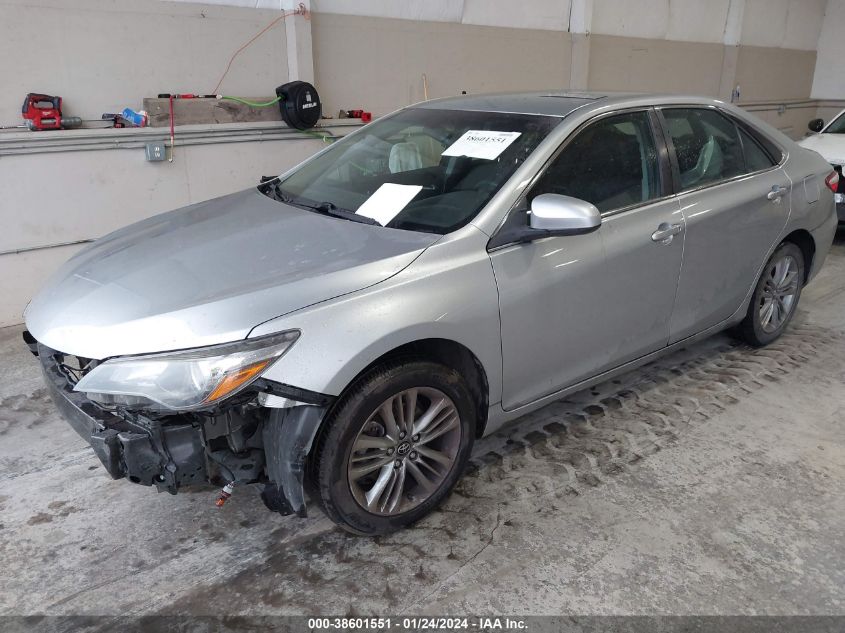2017 TOYOTA CAMRY SE - 4T1BF1FK2HU790245