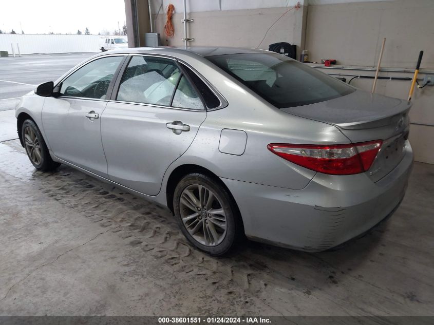 2017 TOYOTA CAMRY SE - 4T1BF1FK2HU790245