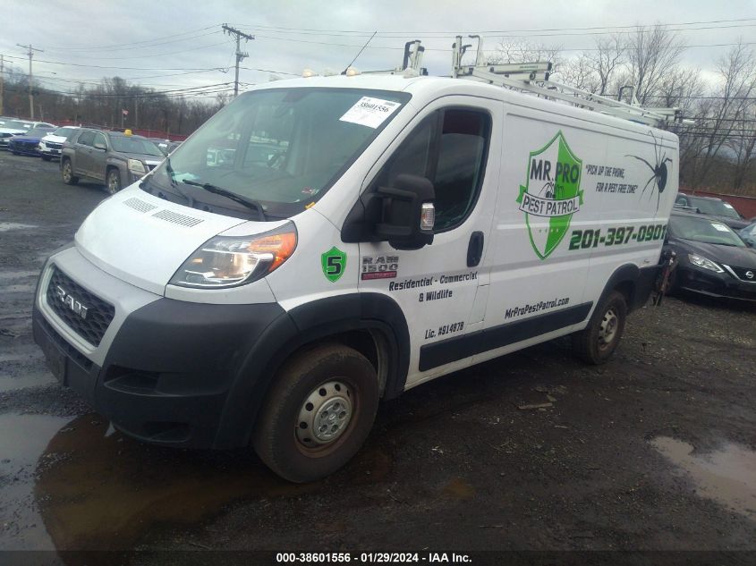 2019 RAM PROMASTER 1500 LOW ROOF 136 WB - 3C6TRVAG6KE511919