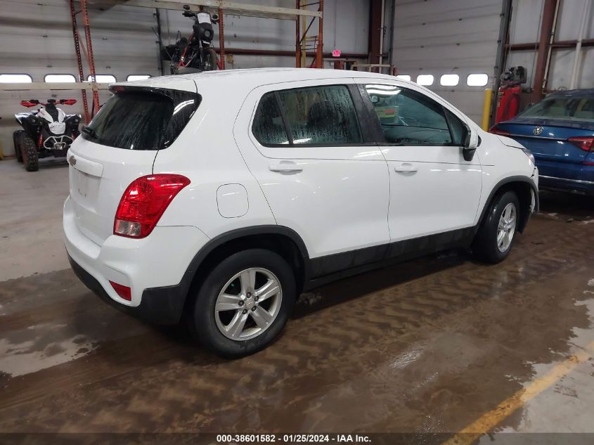 2019 CHEVROLET TRAX LS - 3GNCJKSB5KL322747