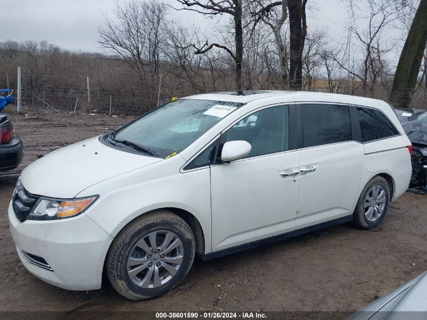2016 HONDA ODYSSEY EXL - 5FNRL5H61GB124441