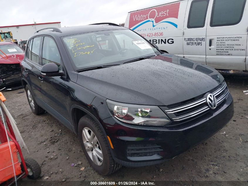 2017 VOLKSWAGEN TIGUAN S/LIMITED - WVGAV7AX6HK000512