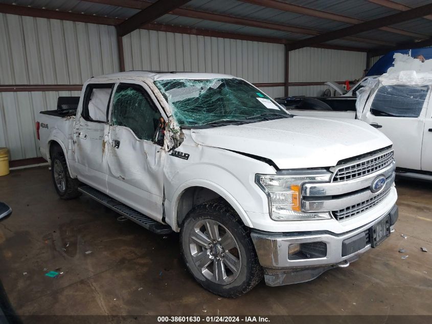 2018 FORD F-150 LARIAT - 1FTEW1E51JKE44248