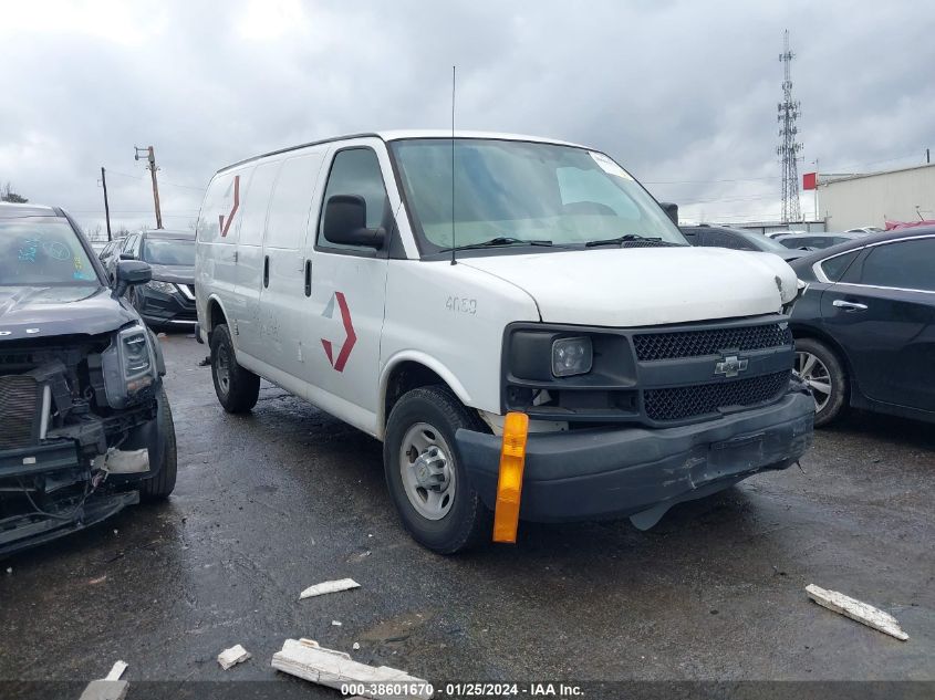 2013 CHEVROLET EXPRESS 2500 WORK VAN - 1GCWGFCA5D1180833