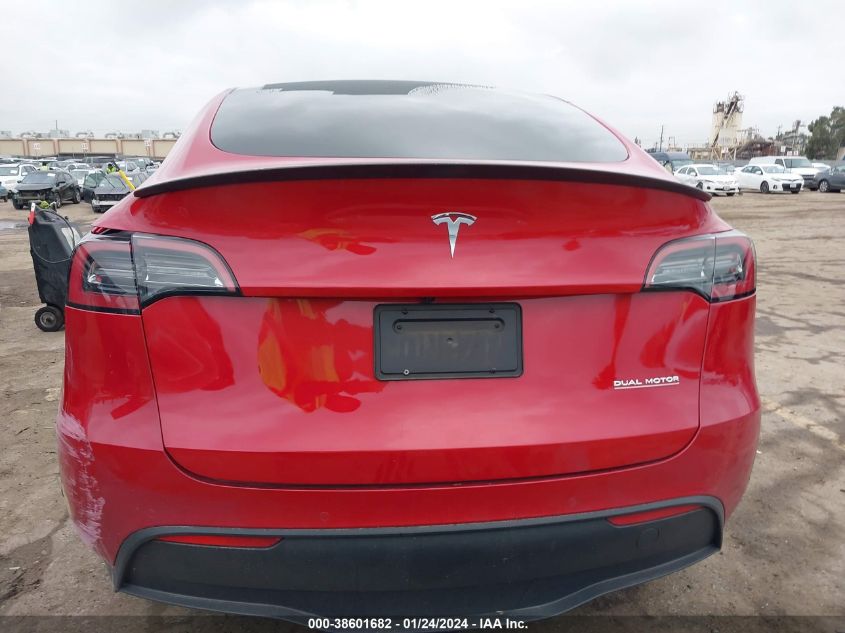 2022 TESLA MODEL Y PERFORMANCE DUAL MOTOR ALL-WHEEL DRIVE - 7SAYGDEF8NF342052