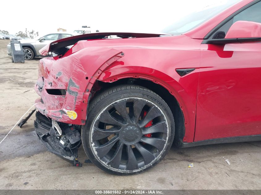 2022 TESLA MODEL Y PERFORMANCE DUAL MOTOR ALL-WHEEL DRIVE - 7SAYGDEF8NF342052