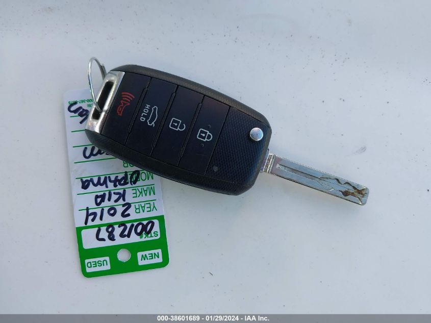 2014 KIA OPTIMA LX - 5XXGM4A79EG296194