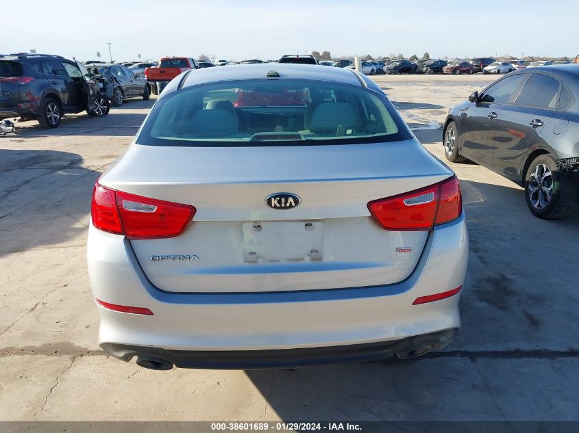 2014 KIA OPTIMA LX - 5XXGM4A79EG296194