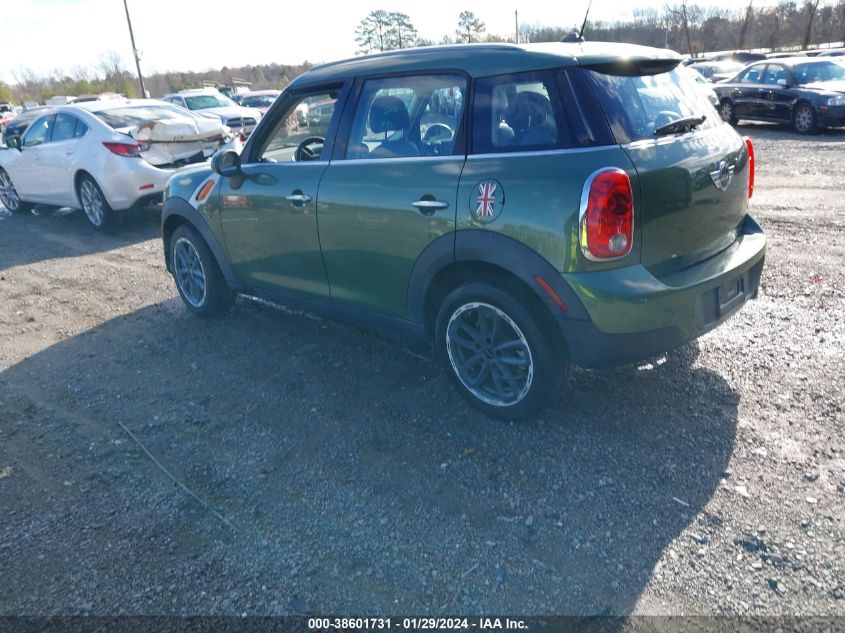 2015 MINI COUNTRYMAN COOPER - WMWZB3C52FWR45870