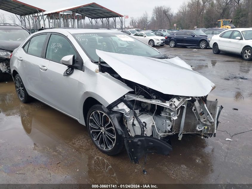 2016 TOYOTA COROLLA S PREMIUM - 2T1BURHE9GC542201