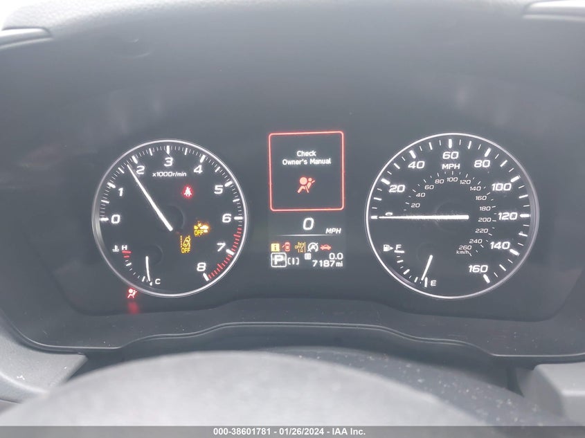 VIN JF2GUADC3R8285001 2024 SUBARU CROSSTREK PREMIUM