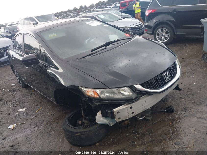 2015 HONDA CIVIC EXL - 2HGFB2F9XFH529631