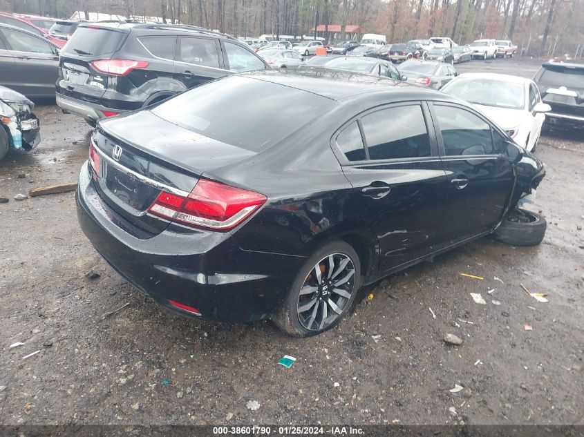2015 HONDA CIVIC EXL - 2HGFB2F9XFH529631