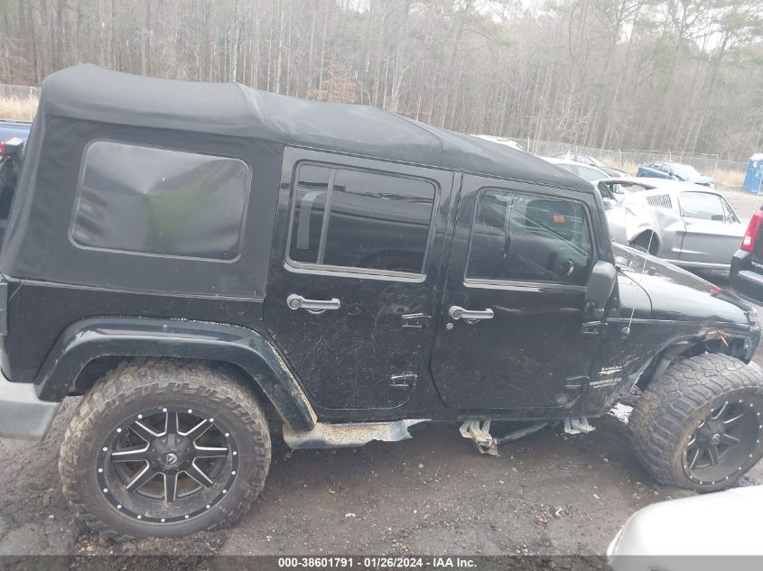2013 JEEP WRANGLER UNLIMITED SAHARA - 1C4BJWEG9DL705916