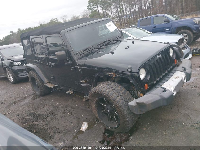 2013 JEEP WRANGLER UNLIMITED SAHARA - 1C4BJWEG9DL705916