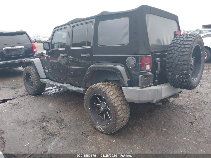 2013 JEEP WRANGLER UNLIMITED SAHARA - 1C4BJWEG9DL705916