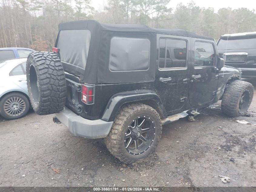 2013 JEEP WRANGLER UNLIMITED SAHARA - 1C4BJWEG9DL705916