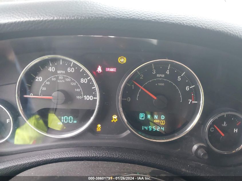2013 JEEP WRANGLER UNLIMITED SAHARA - 1C4BJWEG9DL705916