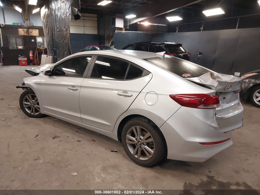 VIN KMHD84LFXJU504255 2018 HYUNDAI ELANTRA SEL/VALUE/LIMITED