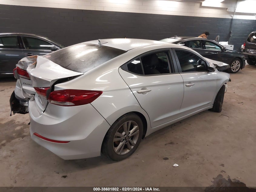 VIN KMHD84LFXJU504255 2018 HYUNDAI ELANTRA SEL/VALUE/LIMITED