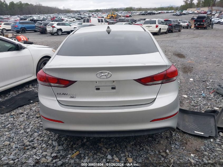 2017 HYUNDAI ELANTRA SE - 5NPD74LFXHH178050