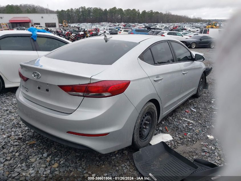 2017 HYUNDAI ELANTRA SE - 5NPD74LFXHH178050