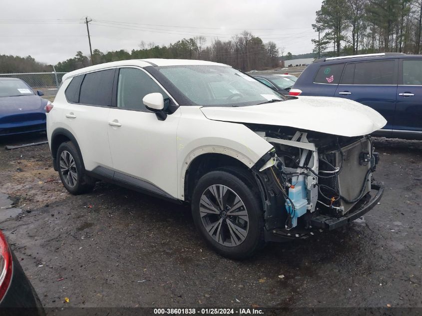 VIN JN8AT3BA4MW000481 2021 NISSAN ROGUE SV FWD