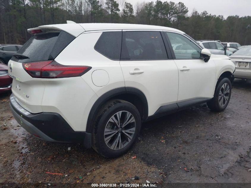VIN JN8AT3BA4MW000481 2021 NISSAN ROGUE SV FWD