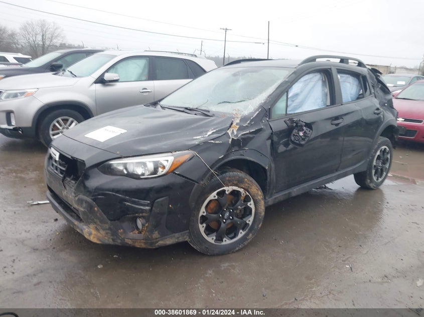 VIN JF2GTAPC0N8202861 2022 SUBARU CROSSTREK PREMIUM