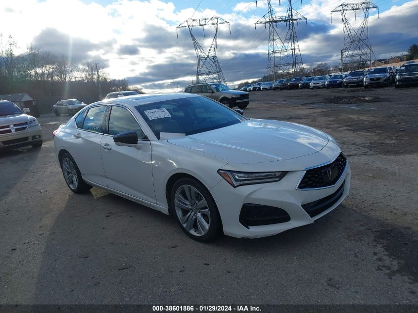 2022 ACURA TLX TECHNOLOGY PACKAGE - 19UUB5F40NA002109