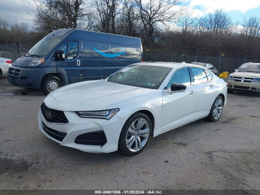 2022 ACURA TLX TECHNOLOGY PACKAGE - 19UUB5F40NA002109
