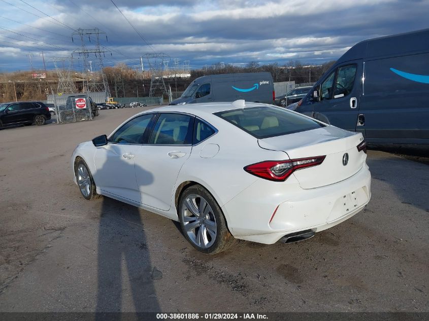 2022 ACURA TLX TECHNOLOGY PACKAGE - 19UUB5F40NA002109