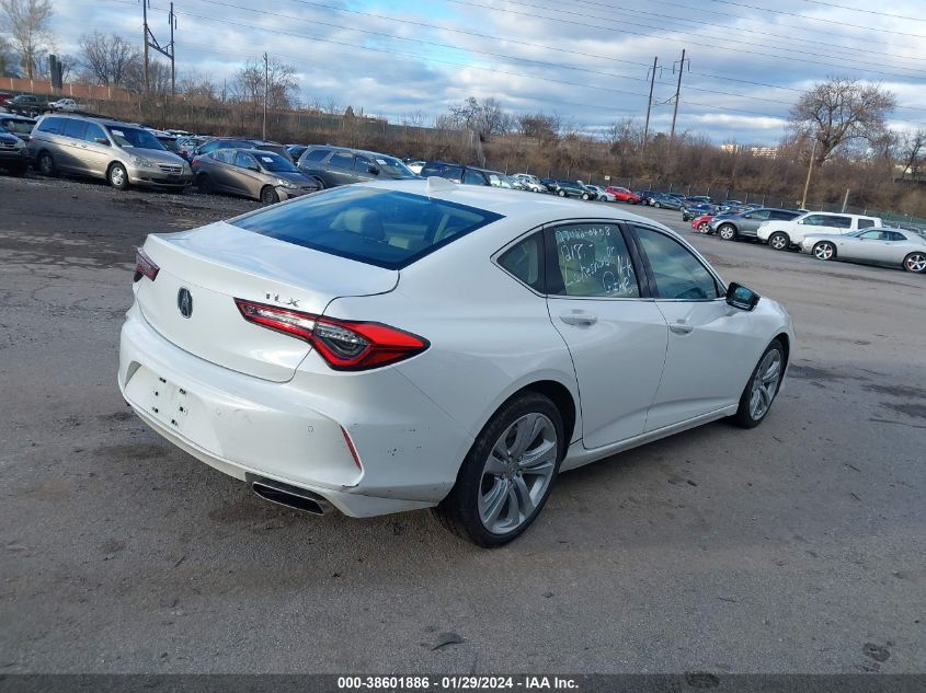 2022 ACURA TLX TECHNOLOGY PACKAGE - 19UUB5F40NA002109