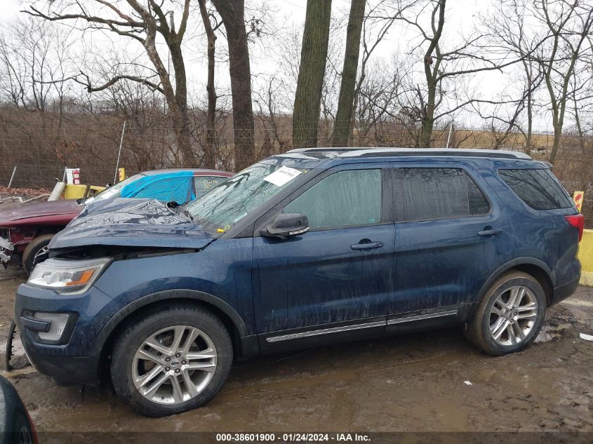 2017 FORD EXPLORER XLT - 1FM5K8D80HGC03712