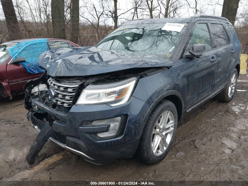 2017 FORD EXPLORER XLT - 1FM5K8D80HGC03712