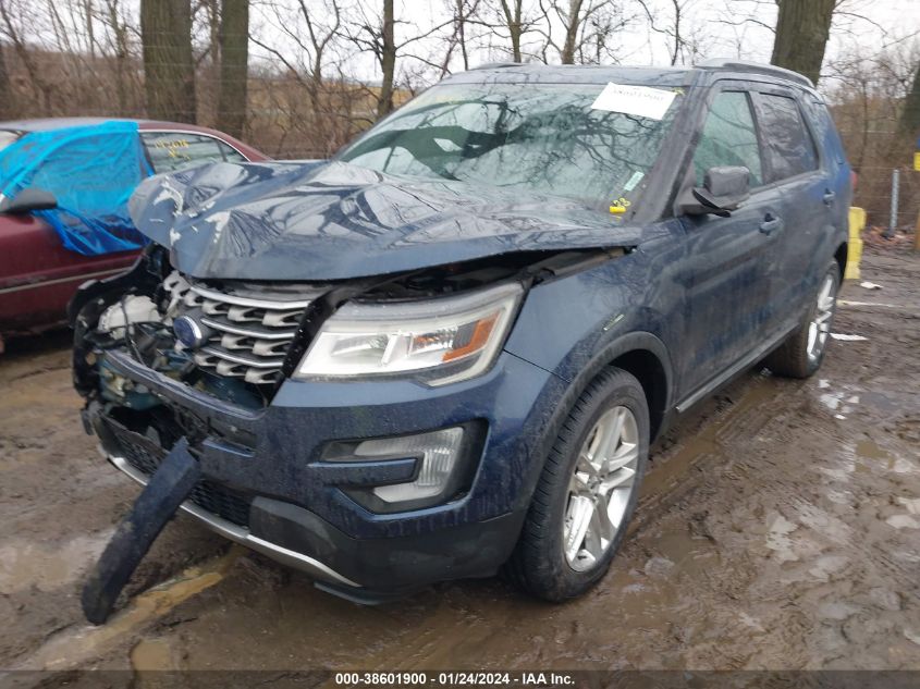2017 FORD EXPLORER XLT - 1FM5K8D80HGC03712