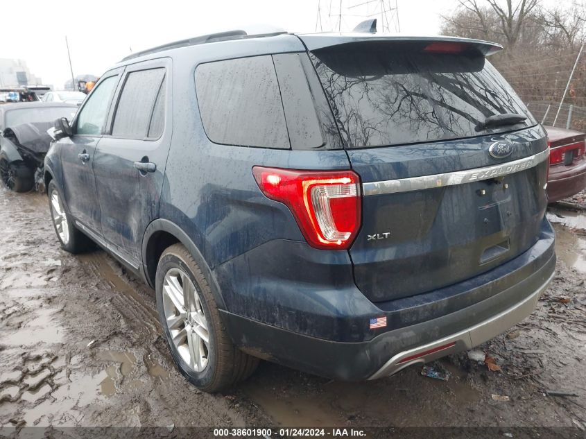 2017 FORD EXPLORER XLT - 1FM5K8D80HGC03712
