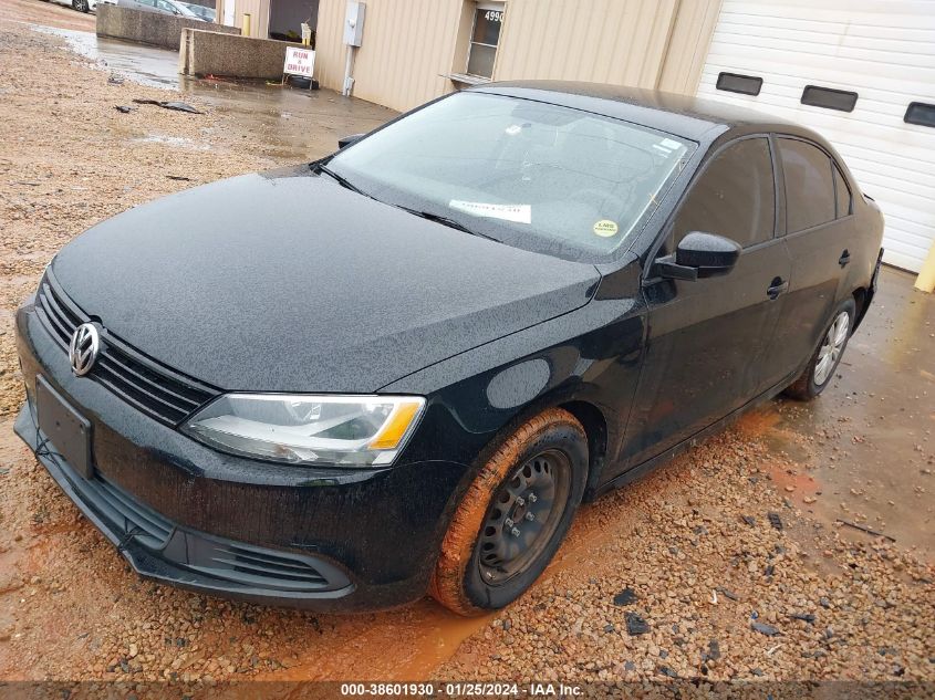 2014 VOLKSWAGEN JETTA S - 3VW1K7AJ5EM439677