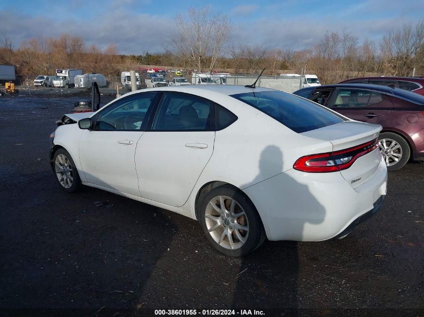2013 DODGE DART SXT - 1C3CDFBA9DD342253