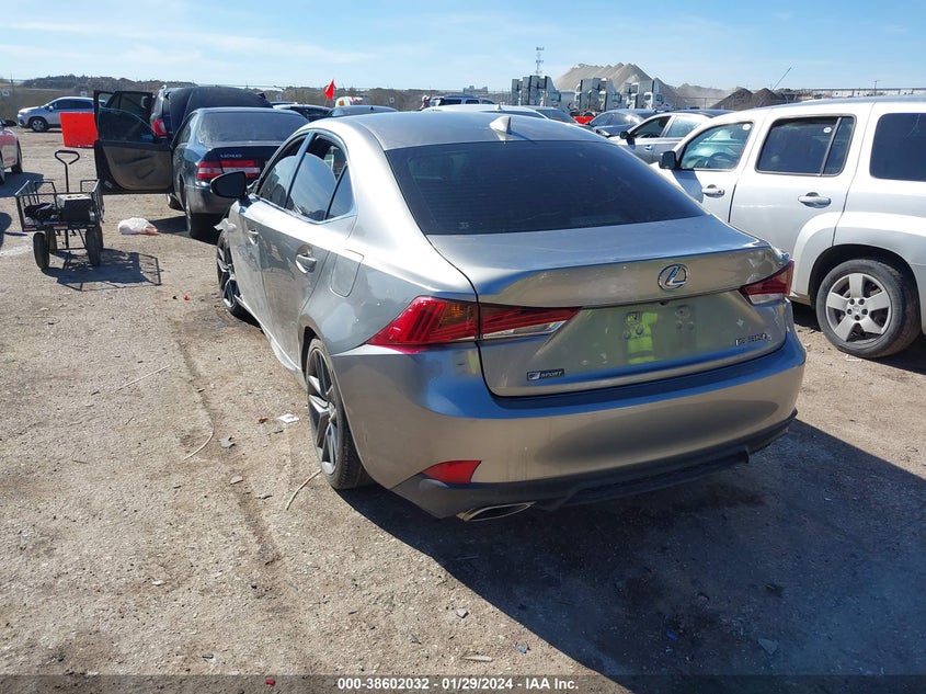 VIN JTHBZ1D29J5033307 2018 LEXUS IS 350